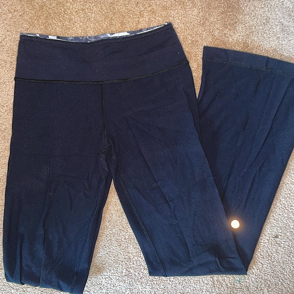 Lululemon Mid Rise Yoga Flare Pants